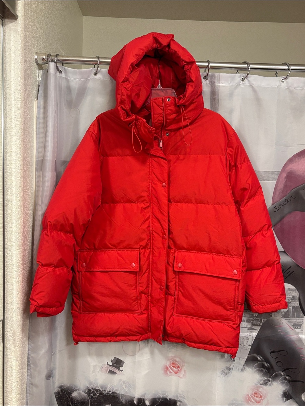 H&M Women's Oversized Down Puffer Jacket